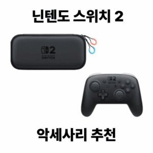 닌텐도 스위치 2 악세사리 추천